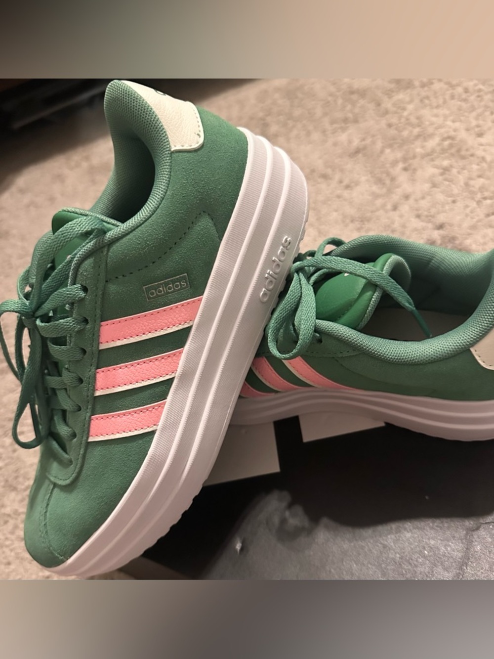 Women’s Adidas VL Court Bold Sneaker- Size 6